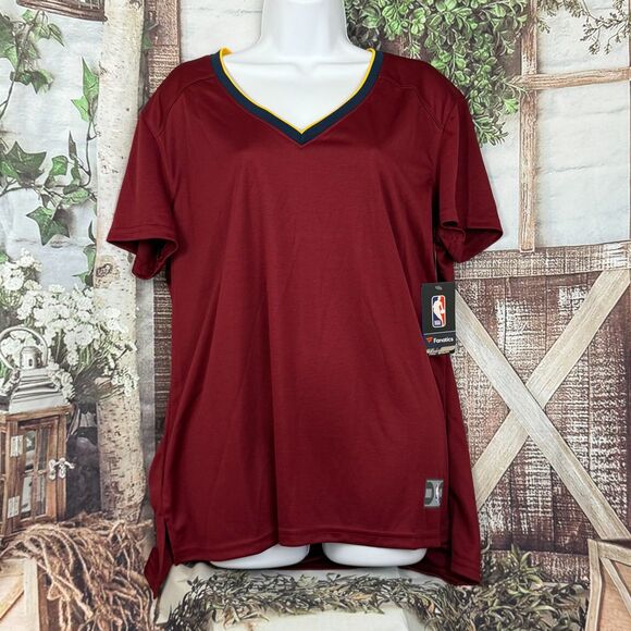 Fanatics Tops - Cleveland Cavaliers Cavs Fanatics XL womens fastbreak road jersey sportswear fun